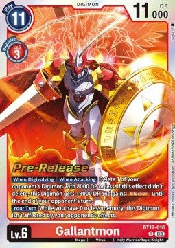 Gallantmon (BT17-016) - Promos: Secret Crisis (Rare) [BT-17P-BT17-016]