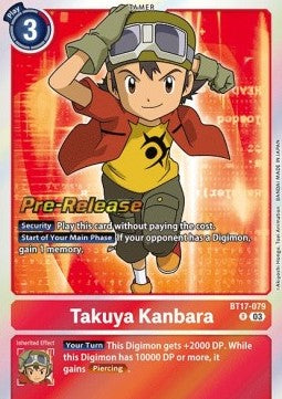 Takuya Kanbara (BT17-079) - Promos: Secret Crisis (Rare) [BT-17P-BT17-079]