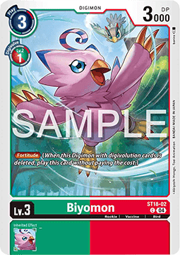 Biyomon (ST18-02) - Starter Deck: Guardian Vortex (Common) [ST-18-002]