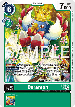 Deramon (ST18-09) - Starter Deck: Guardian Vortex (Common) [ST-18-009]