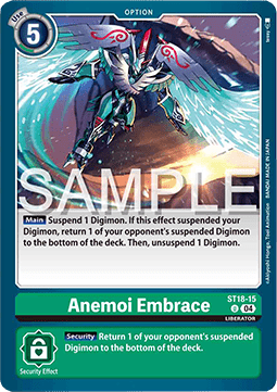 Anemoi Embrace (ST18-15) - Starter Deck: Guardian Vortex (Uncommon) [ST-18-015]