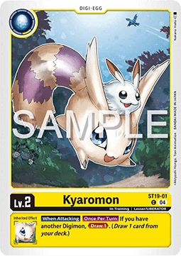 Kyaromon (ST19-01) - Starter Deck: Fable Waltz (Common) [ST-19-001]