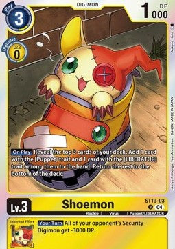 Shoemon (ST19-03) - Starter Deck: Fable Waltz (Rare) [ST-19-003]