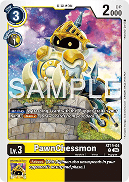 PawnChessmon (ST19-04) - Starter Deck: Fable Waltz (Common) [ST-19-004]