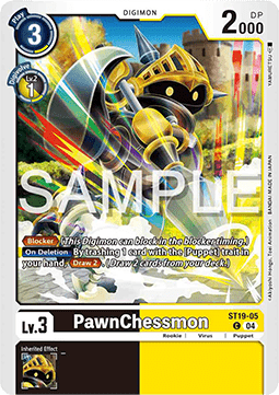 PawnChessmon (ST19-05) - Starter Deck: Fable Waltz (Common) [ST-19-005]