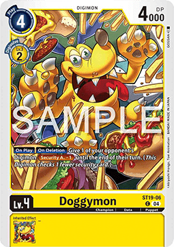 Doggymon (ST19-06) - Starter Deck: Fable Waltz (Common) [ST-19-006]