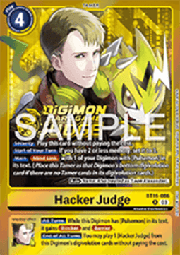 Hacker Judge (BT16-086)
