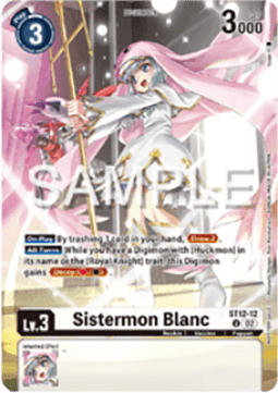 Sistermon Blanc (ST12-12) - Event Pack 7 (Alternative Art) [EP7-ST12-12]