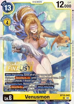 Venusmon (BT10-042) (V.2) - Championship 2024 Promos (Alternative Art) [CP24-BT10-042]