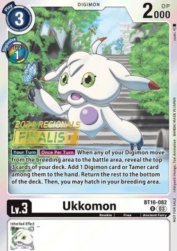 Ukkomon (BT16-082) (V.2) - Championship 2024 Promos (Alternative Art) [CP24-BT16-082]