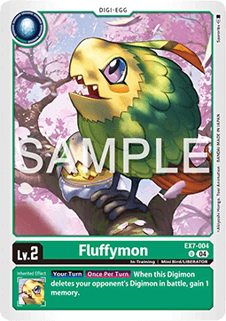 Fluffymon (EX7-004) (V.1) - Digimon Liberator (Uncommon) [EX-07-004]