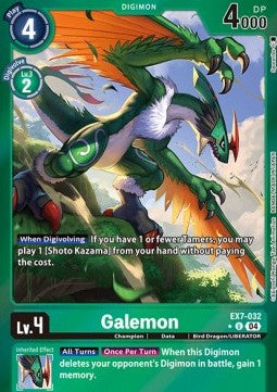 Galemon (EX7-032) (V.2) - Digimon Liberator (Alternative Art) [EX-07-032]