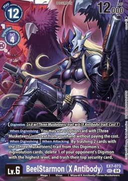 BeelStarmon (X Antibody) (EX7-073) (V.1) - Digimon Liberator (Secret Rare) [EX-07-073]