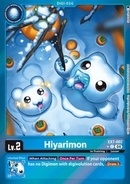 Hiyarimon (EX7-002) (V.2) - Digimon Liberator (Alternative Art) [EX-07-002]