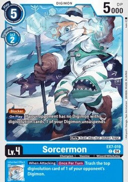 Sorcermon (EX7-019) (V.1) - Digimon Liberator (Common) [EX-07-019]