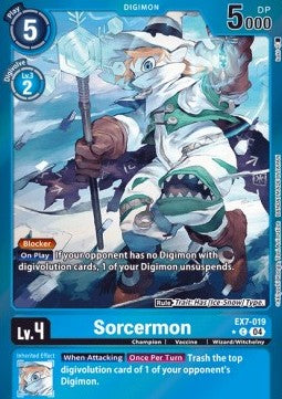 Sorcermon (EX7-019) (V.2) - Digimon Liberator (Alternative Art) [EX-07-019]