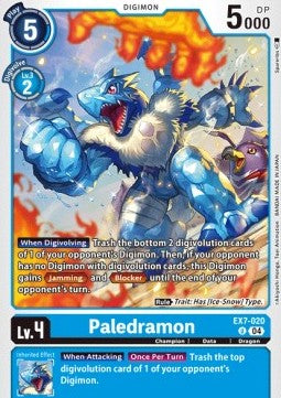 Paledramon (EX7-020) (V.1) - Digimon Liberator (Uncommon) [EX-07-020]