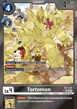 Tortomon (EX7-041) (V.2) - Digimon Liberator (Alternative Art) [EX-07-041]