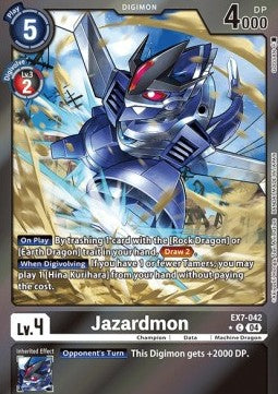Jazardmon (EX7-042) (V.2) - Digimon Liberator (Alternative Art) [EX-07-042]