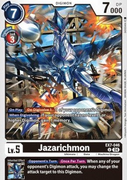 Jazarichmon (EX7-046) (V.1) - Digimon Liberator (Uncommon) [EX-07-046]