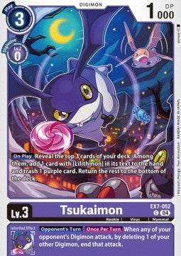 Tsukaimon (EX7-052) (V.1) - Digimon Liberator (Common) [EX-07-052]