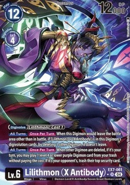 Lilithmon (X Antibody) (EX7-061) (V.2) - Digimon Liberator (Alternative Art) [EX-07-061]