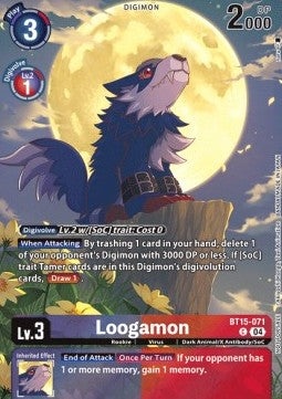 Loogamon (BT15-071) - Digimon Liberator (Alternative Art) [EX-07-BT15-071]