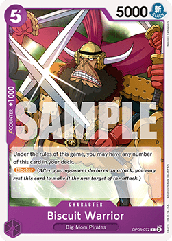 Biscuit Warrior (OP08-072) - Two Legends (Common) [OP08-072]
