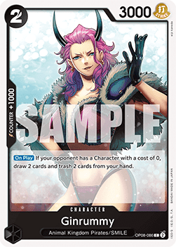 Ginrummy (OP08-086) - Two Legends (Common) [OP08-086]