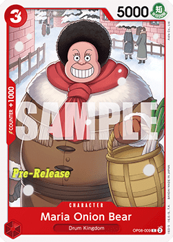 Maria Onion Bear (OP08-009) - Promos: Two Legends (Common) [OP08P-009]