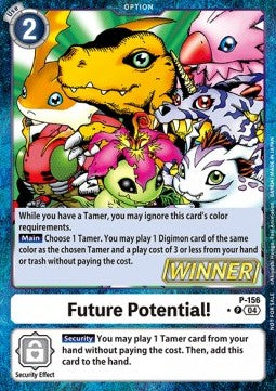 Future Potential! (P-156) (V.2) - Official Tournament Pack Events (Alternative Art) [OTPE-P-156]