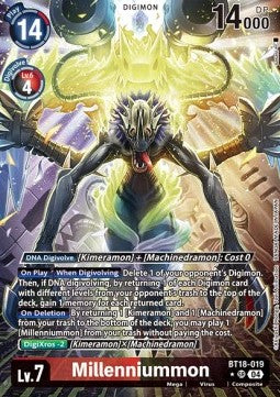 Millenniummon (BT18-019) (V.2) - Special Booster Ver 2.0 (Alternative Art) [SB2.0-019]