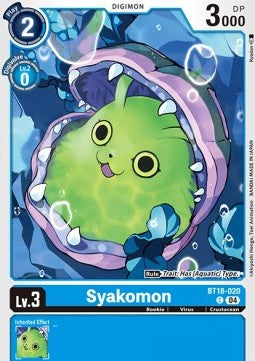 Syakomon (BT18-020) - Special Booster Ver 2.0 (Common) [SB2.0-020]