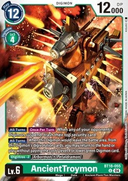 AncientTroymon (BT18-055) - Special Booster Ver 2.0 (Uncommon) [SB2.0-055]