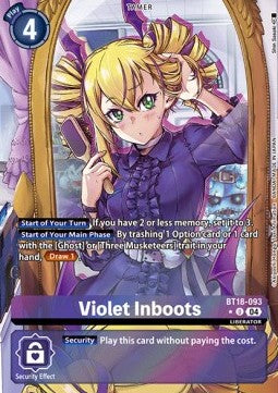 Violet Inboots (BT18-093) (V.2) - Special Booster Ver 2.0 (Alternative Art) [SB2.0-093]