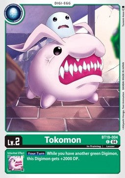 Tokomon (BT19-004) - Special Booster Ver 2.0 (Common) [SB2.0-BT19-004]