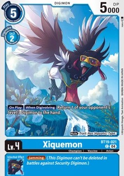 Xiquemon (BT19-021) - Special Booster Ver 2.0 (Common) [SB2.0-BT19-021]