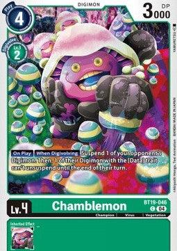 Chamblemon (BT19-046) - Special Booster Ver 2.0 (Common) [SB2.0-BT19-046]