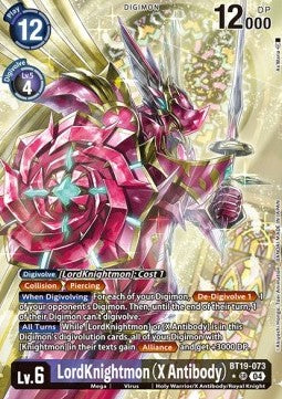 LordKnightmon (X Antibody) (BT19-073) (V.2) - Special Booster Ver 2.0 (Alternative Art) [SB2.0-BT19-073]