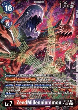 ZeedMillenniummon (BT19-101) (V.2) - Special Booster Ver 2.0 (Alternative Art) [SB2.0-BT19-101]