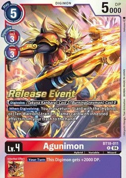 Agunimon (BT18-011) - Promos: Special Booster Ver 2.0 (Rare) [SB2.0P-BT18-011]
