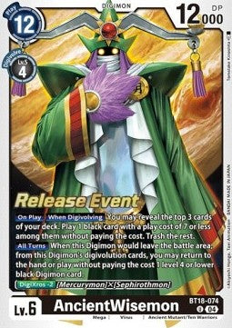 AncientWisemon (BT18-074) - Promos: Special Booster Ver 2.0 (Uncommon) [SB2.0P-BT18-074]