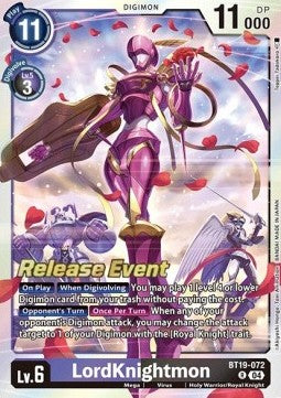 LordKnightmon (BT19-072) - Promos: Special Booster Ver 2.0 (Rare) [SB2.0P-BT19-072]