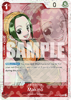 Makino (OP02-015) (V.2) - The Best (Uncommon) [PRB01-OP02-015]