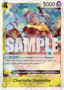 Charlotte Smoothie (OP03-110) (V.2) - The Best (Rare) [PRB01-OP03-110]