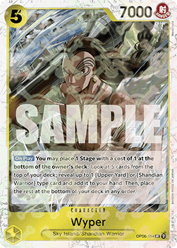 Wyper (OP06-114) (V.2) - The Best (Uncommon) [PRB01-OP06-114]