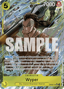 Wyper (OP06-114) (V.3) - The Best (Uncommon) [PRB01-OP06-114]