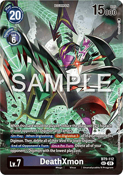 DeathXmon (BT9-112) - Special Limited Set (Alternative Art) [SLM-BT9-112]