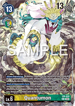 Quantumon (LM-020) - Special Limited Set (Alternative Art) [SLM-LM-020]