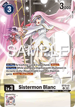 Sistermon Blanc (ST12-12) - Special Limited Set (Alternative Art) [SLM-ST12-12]
